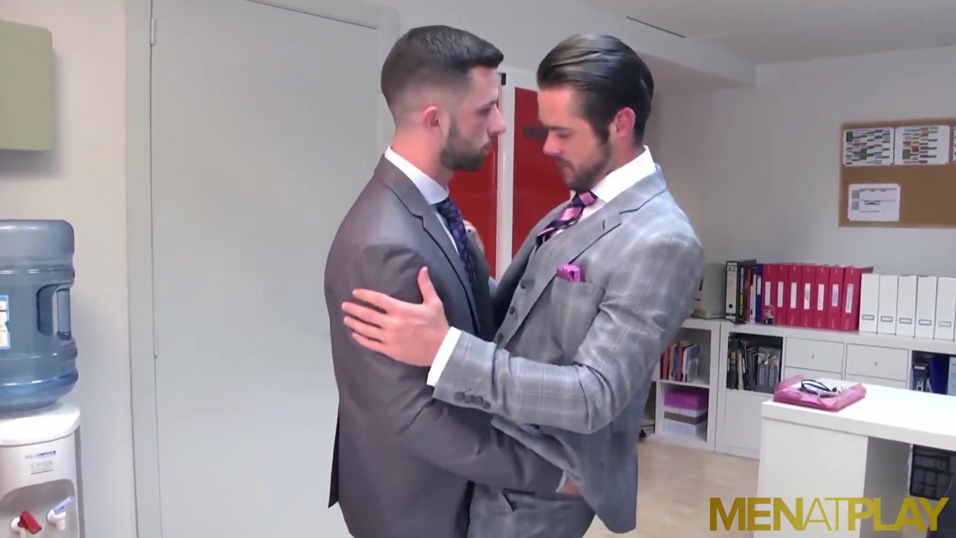 MENATPLAY Gays In Suits Mike De Marko And Sunny Colucci Fuck