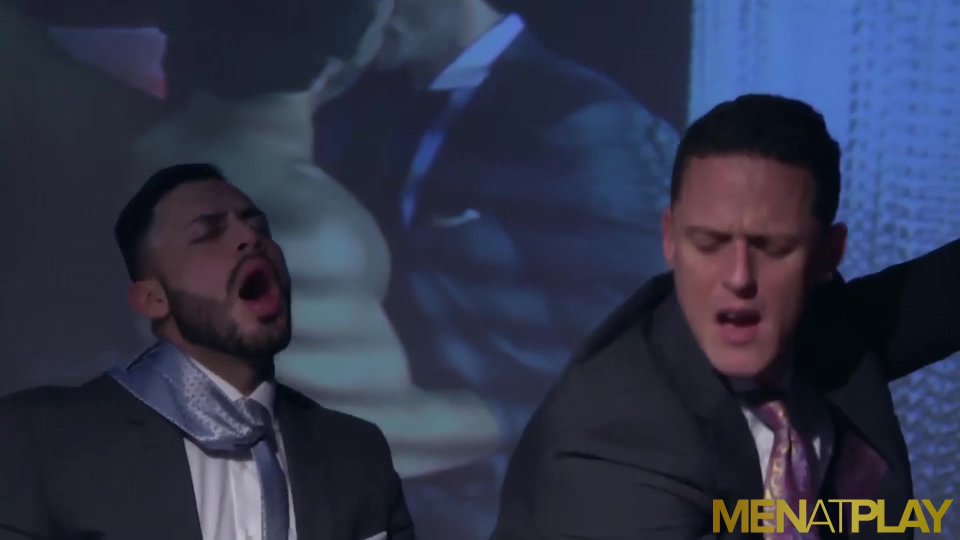 MENATPLAY Latino Viktor Rom Anal Fucks Businessman In Suit