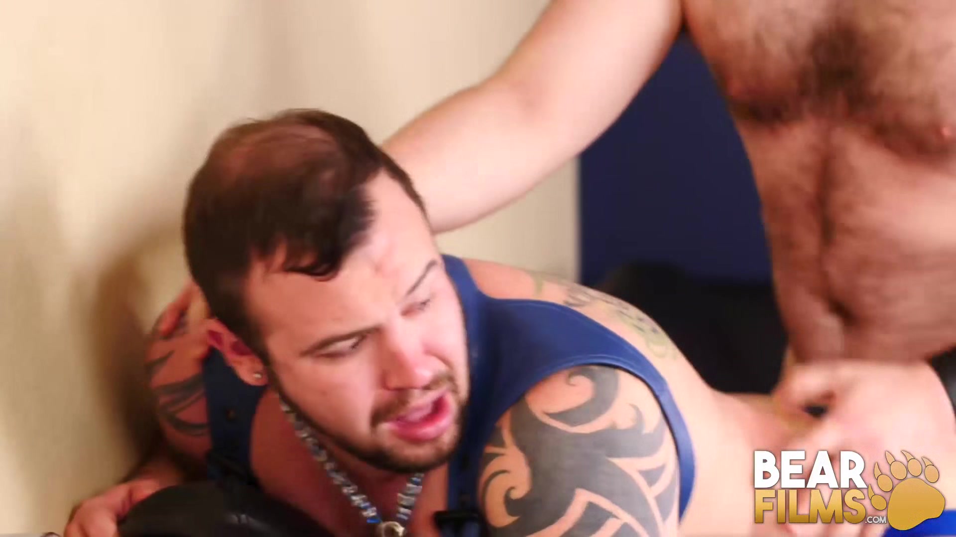 BEARFILMS Hairy Bears John Thomas And Chip Young Bareback