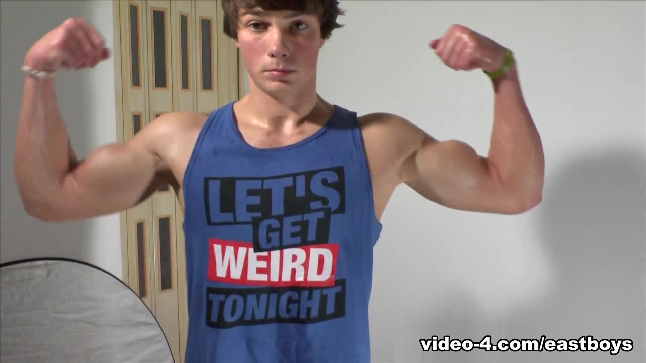 Posing And Flexing - EastBoys