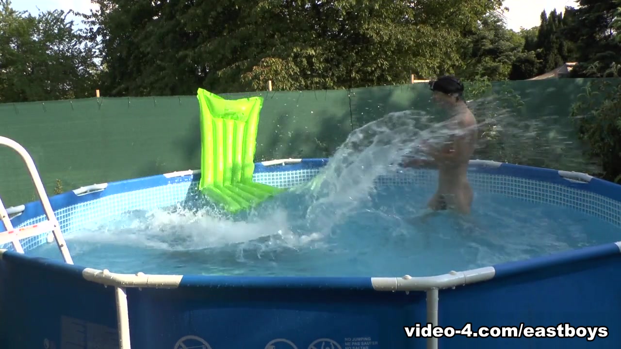 Enjoy summer fun in the pool with Aston Fake twins - EastBoys