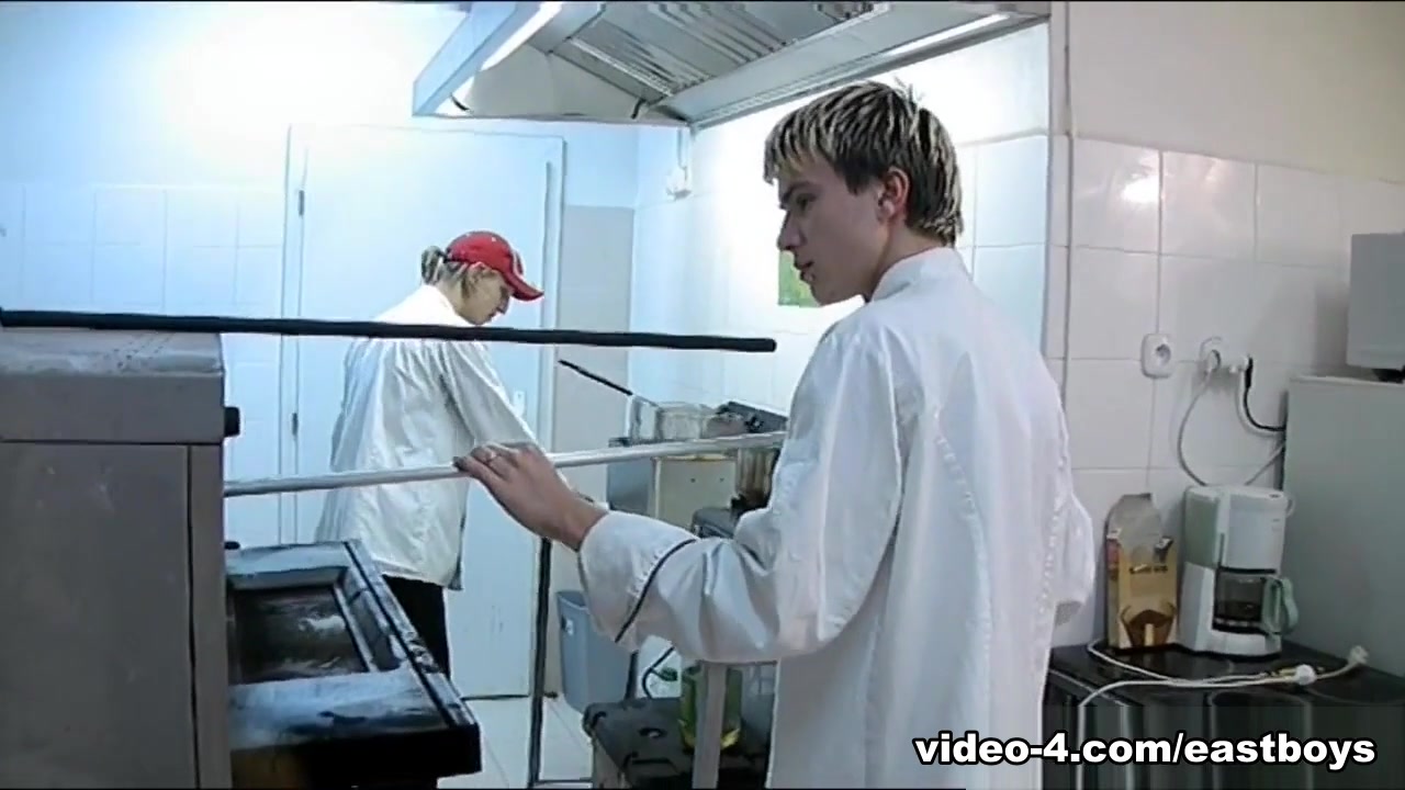 Luis Blava - Two Chefs have Bareback Sex at Work - EastBoys