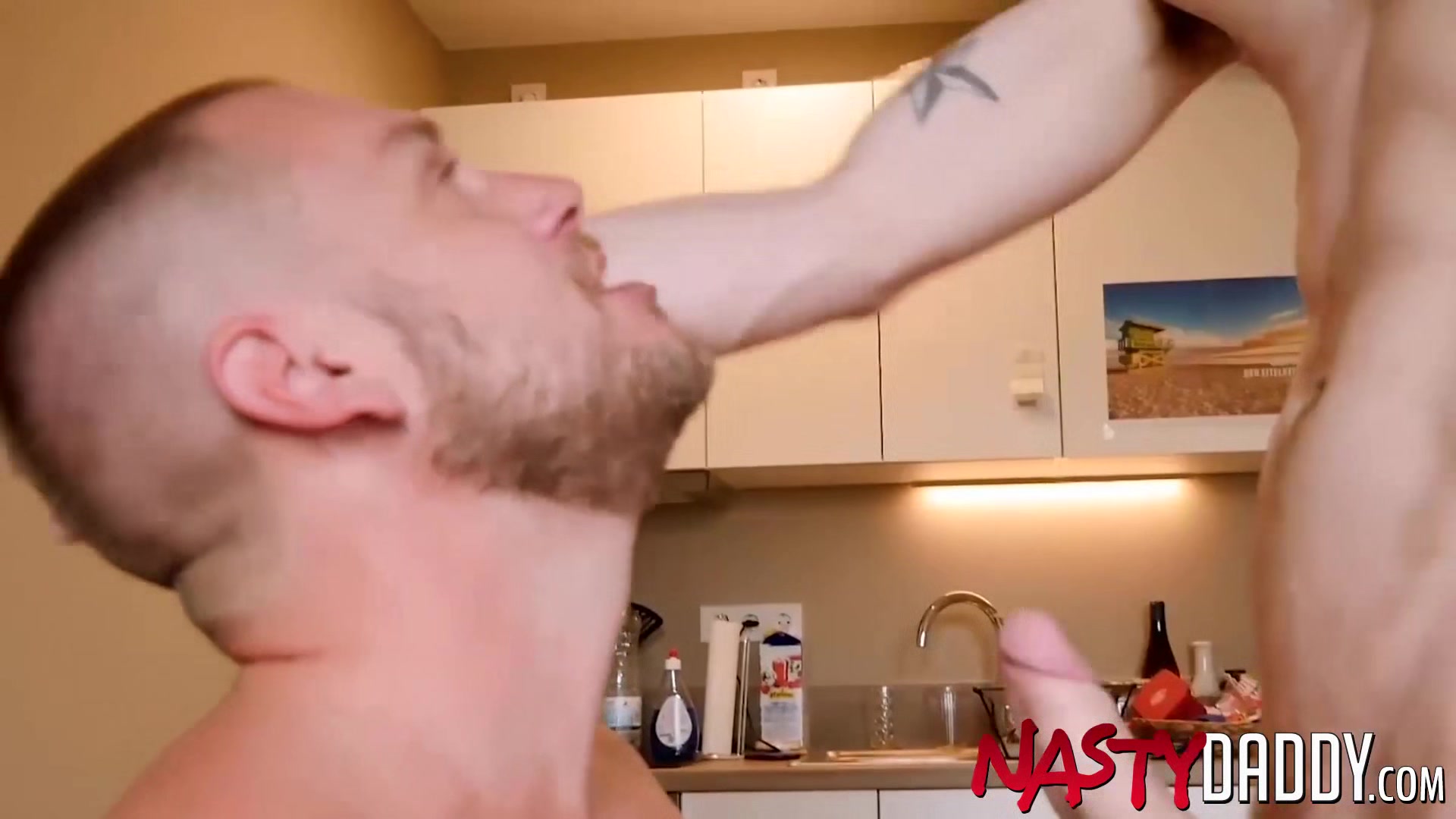 NASTYDADDY Hans Berlin Barebacked AJ Alexander After Rimjob