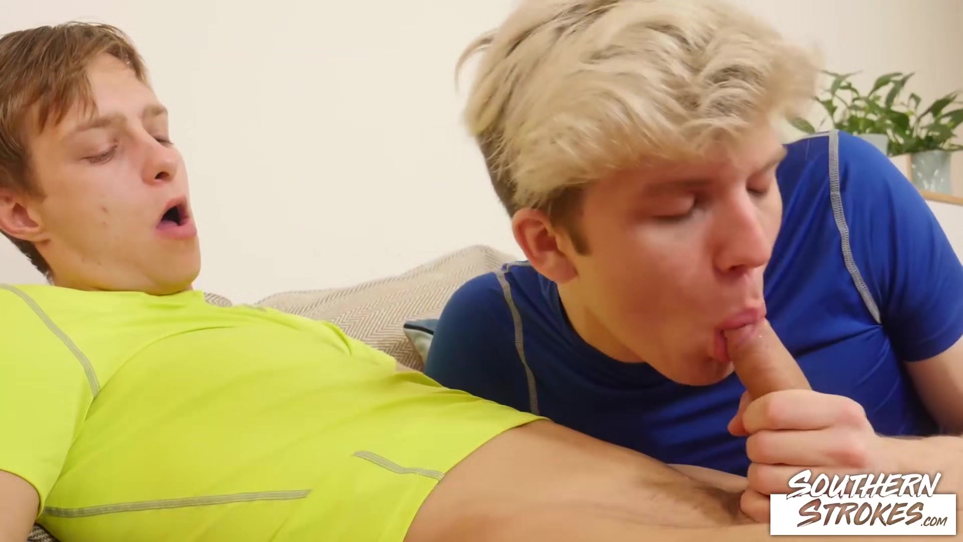 SOUTHERNSTROKES Twinks Corey Law And Josh Cavalin Bareback