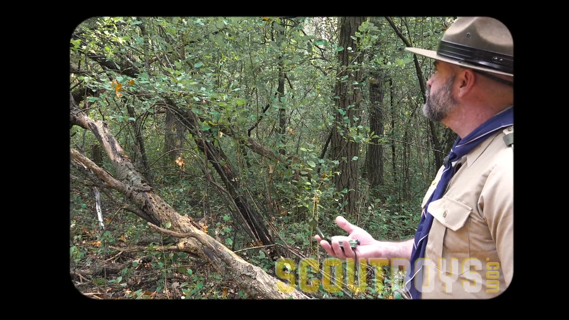 ScoutBoys Muscle bear fucks twink Step sons in the woods