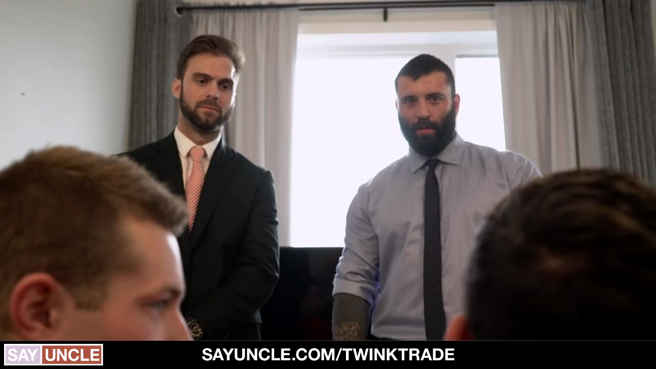 Athletic Step dads Gabriel Clark and Markus Kage Fucking Naughty Stepsons