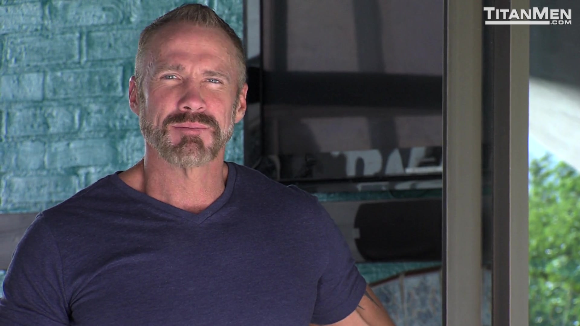 RENT: Step daddy Vinnie pounds his boy Lorenzo while Dallas watchs