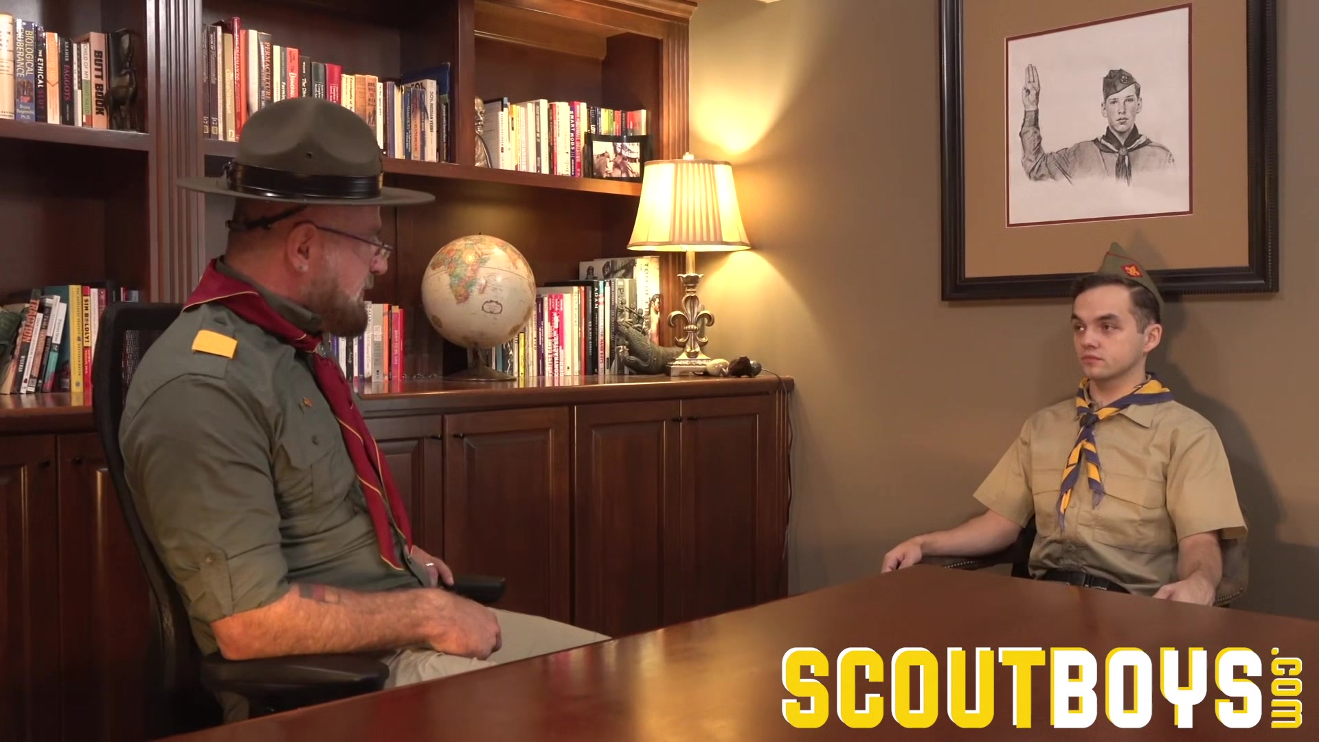ScoutBoys - young hung twink boy rimmed and fingered by older Step daddy