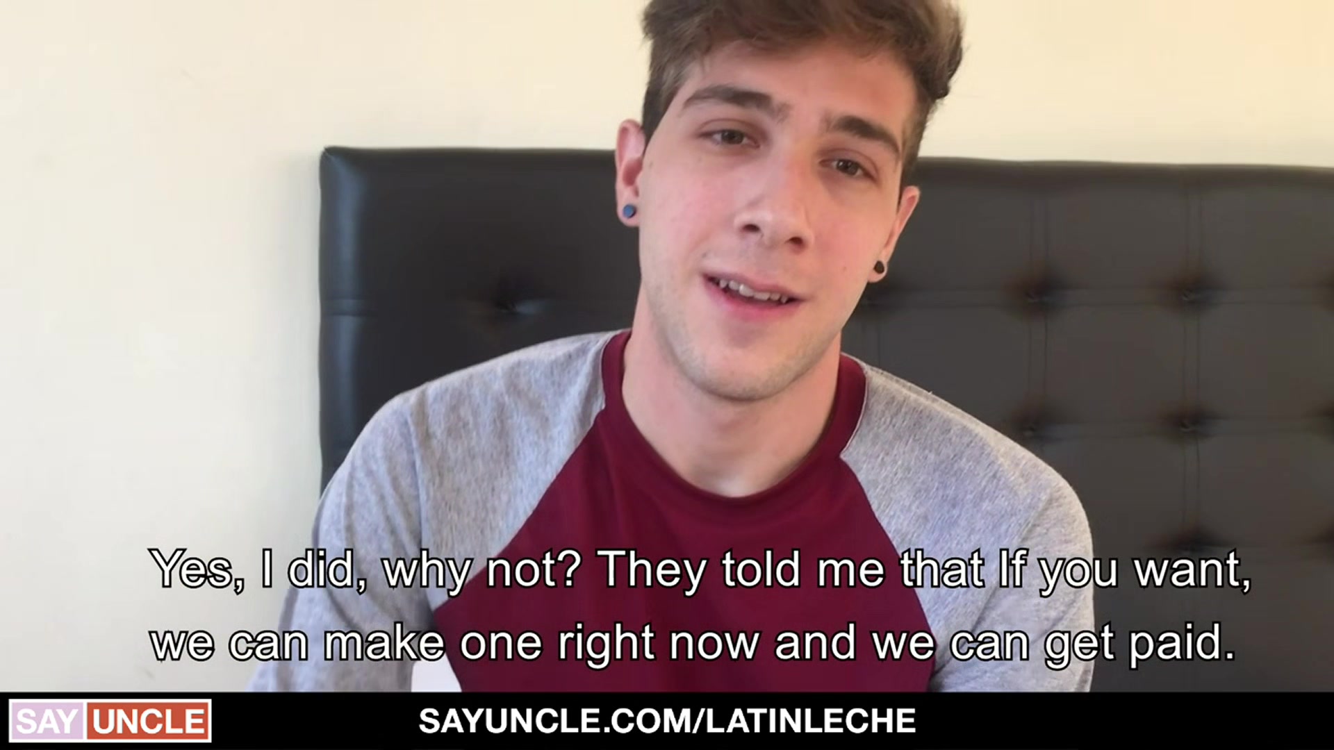 Shy Boy Arthur Joseph Takes His Roommate's Dick