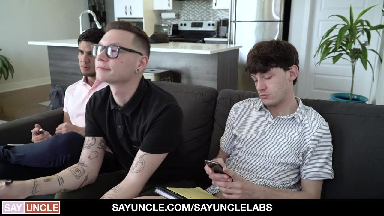 Study Group Of Horny teen 18+ Boys Have Fun After School