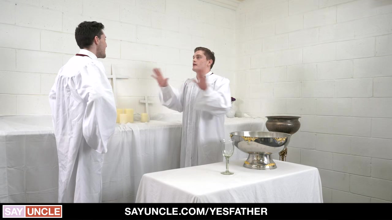 teen 18+ Boys Having Hot Sex On Top Of Altar
