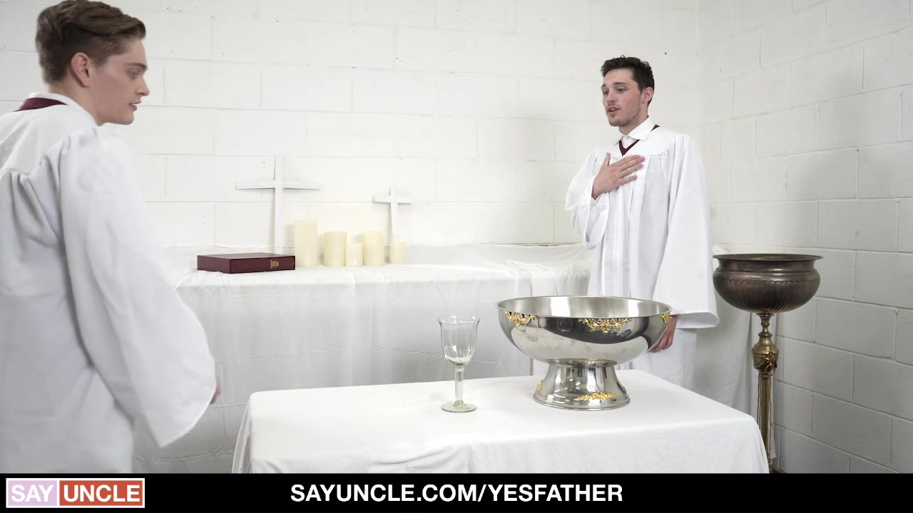 teen 18+ Boys Having Hot Sex On Top Of Altar