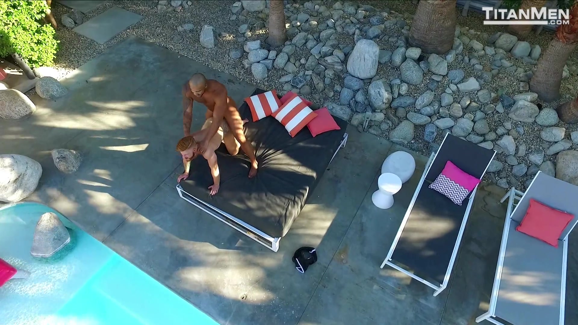 Pool Service: Jason Vario pounds Bennett Anthony's fuckhole!