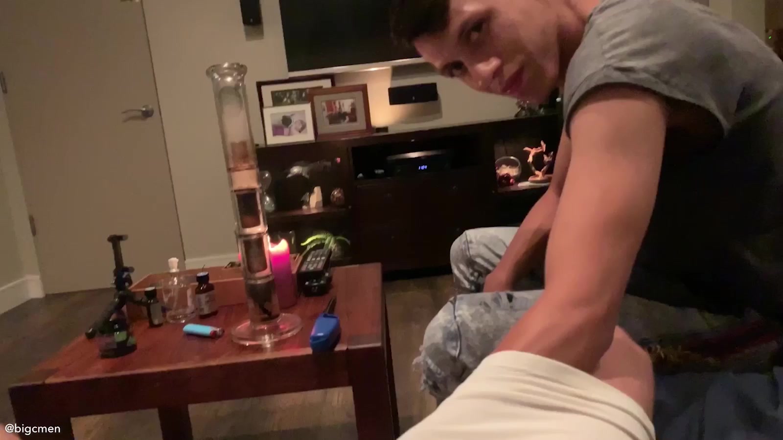 The Big C Men Big C Breeds A New Amateur Twink After Staining Cabinets All Day