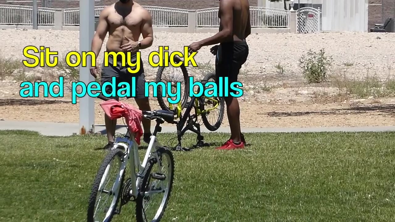 Maverick Men Sit On My Cock And Pedal My Balls