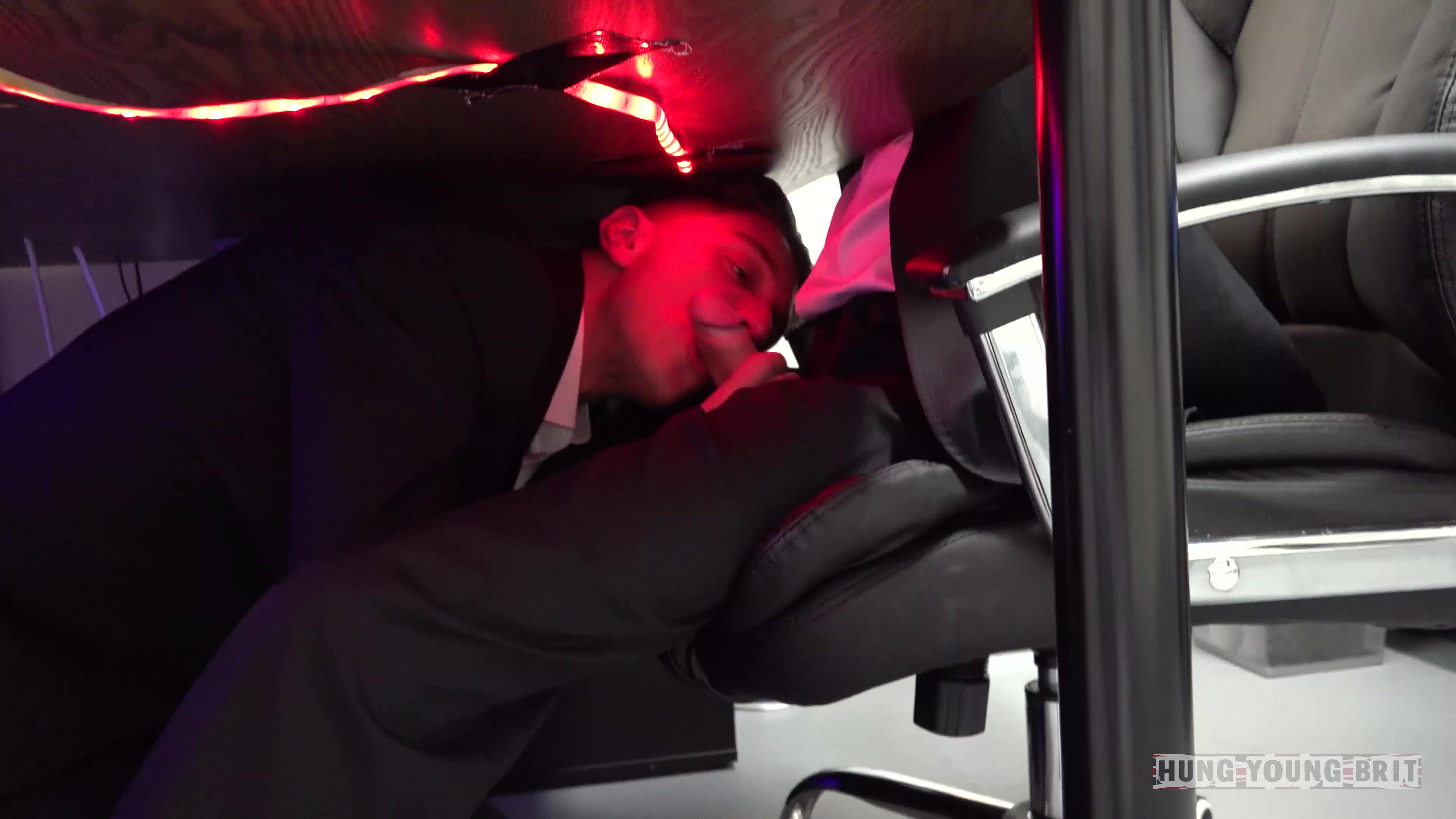 Hung Young Brit Suited Up Office Boy Fucked H A R D