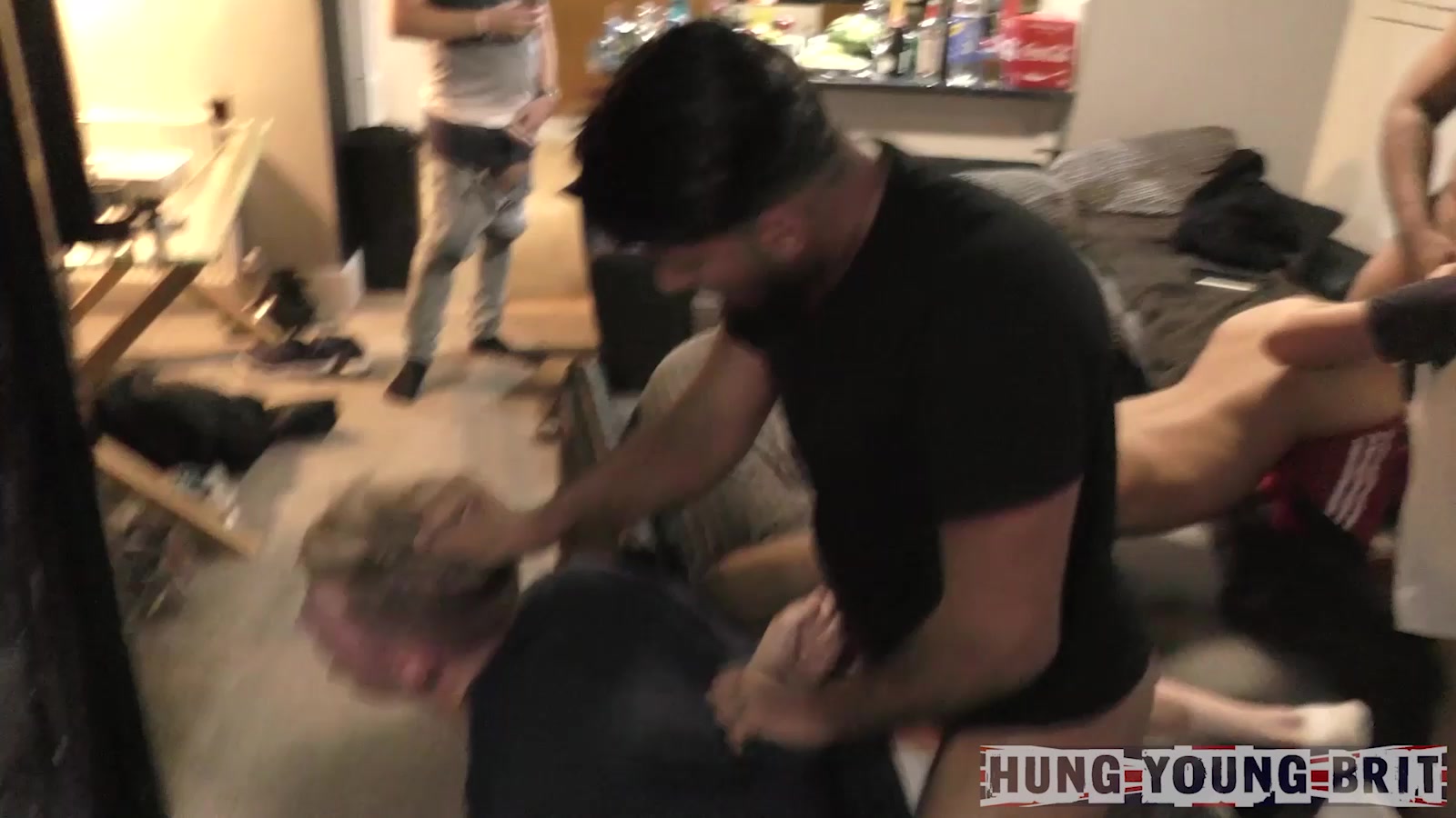 Hung Young Brit Manchester Orgy