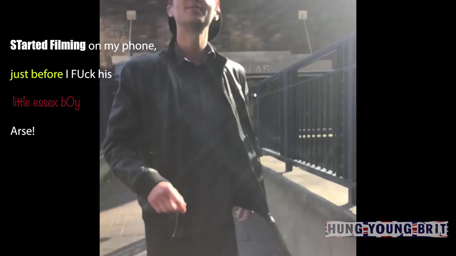 Hung Young Brit Frozen spunk