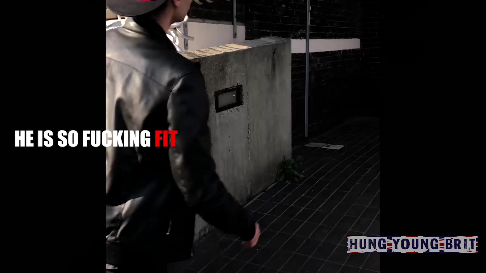 Hung Young Brit Frozen spunk