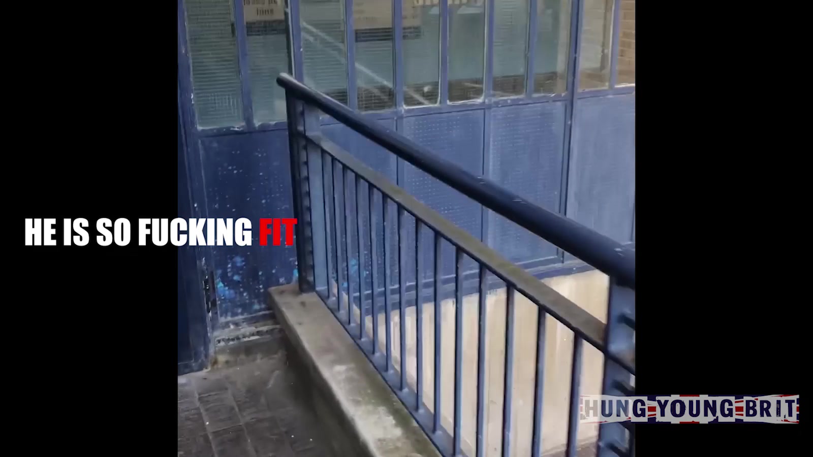 Hung Young Brit Frozen spunk