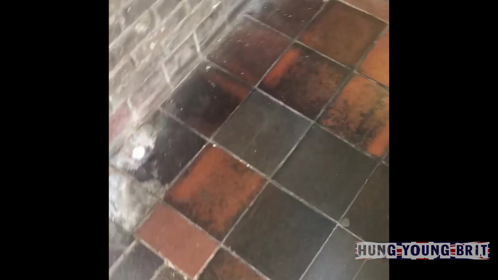 Hung Young Brit Frozen spunk