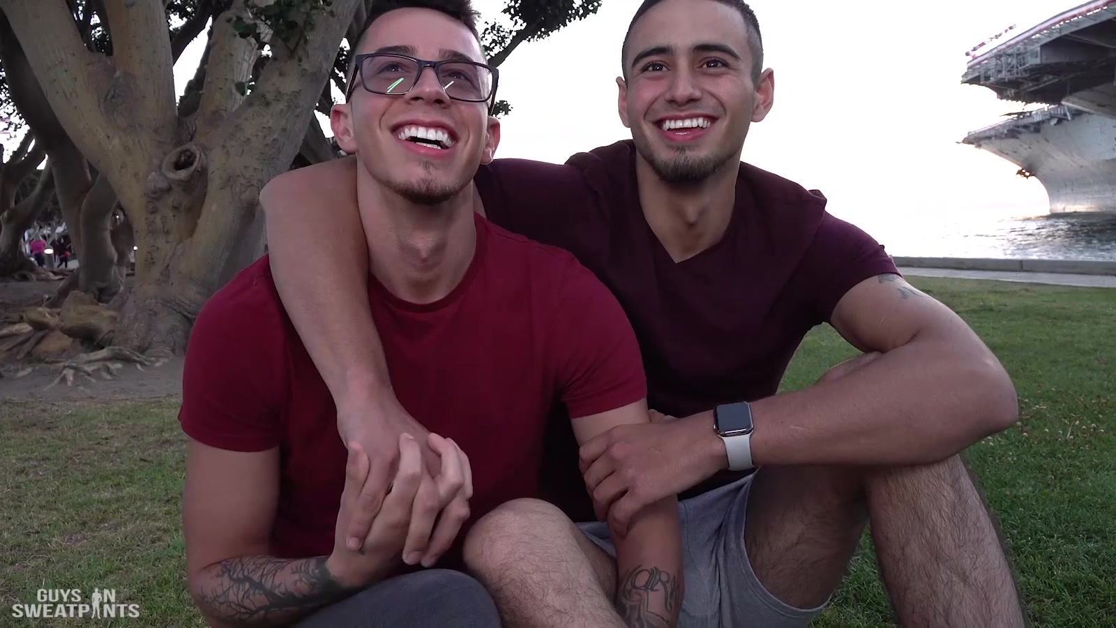 Guys In Sweatpants Dariocumsin Vincent