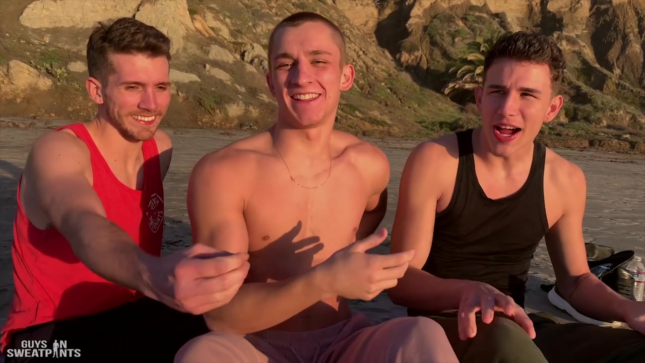 Guys In Sweatpants Big Dick Fuckfest