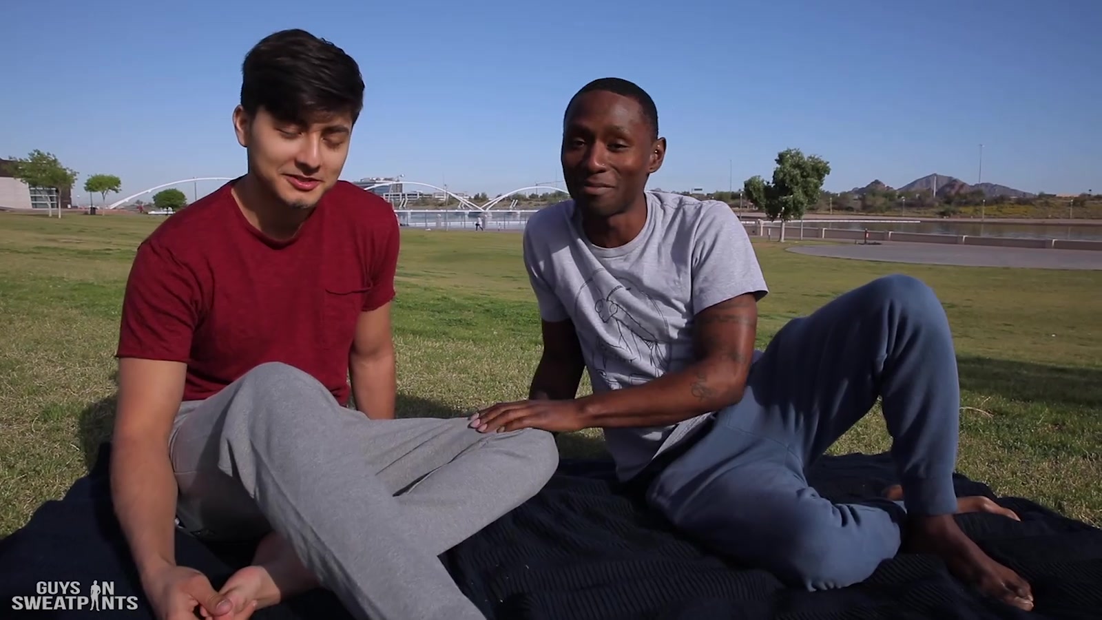 Guys In Sweatpants Angel'swelcomefuck
