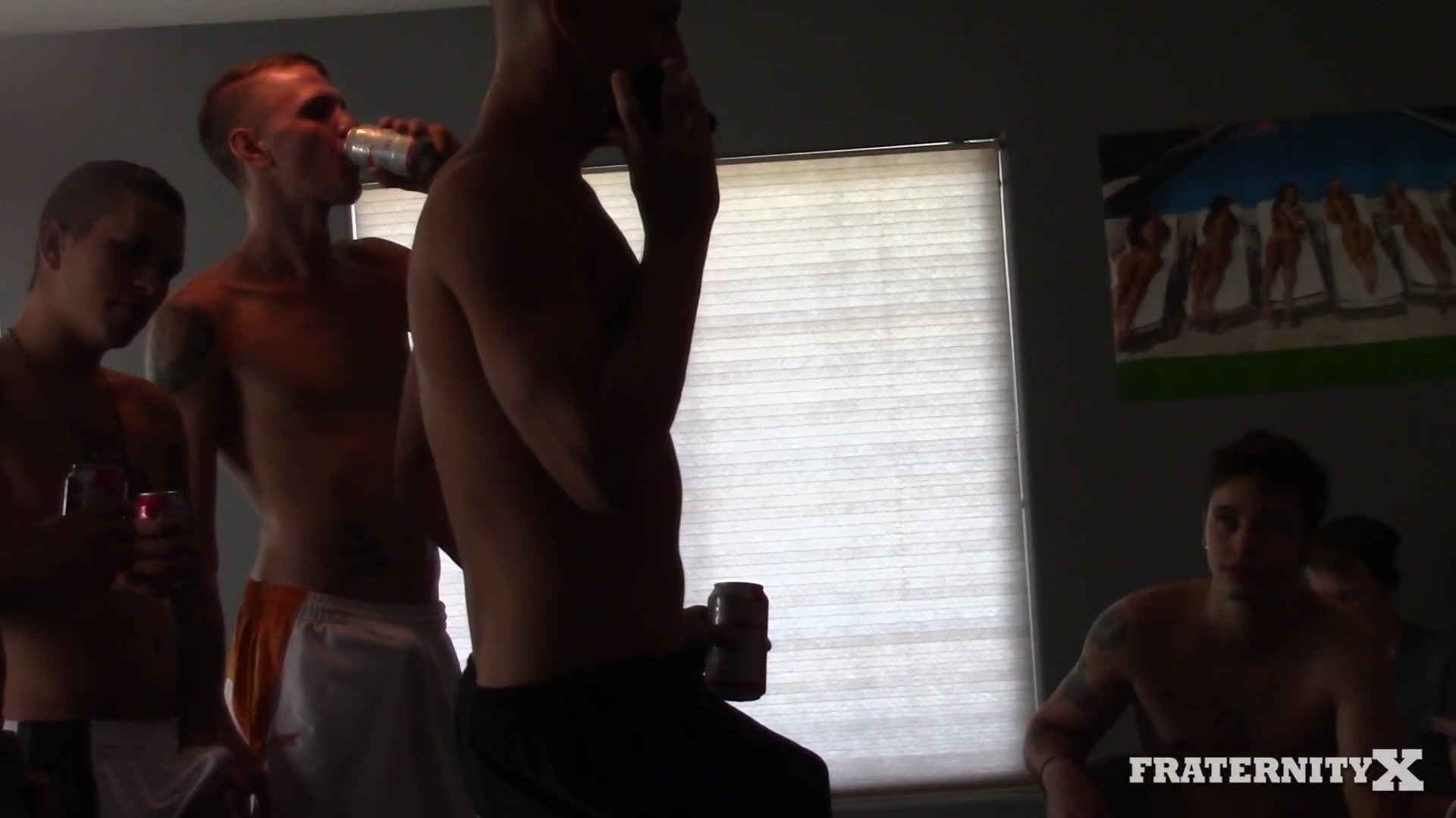 Fraternity X Throw His Ass Down