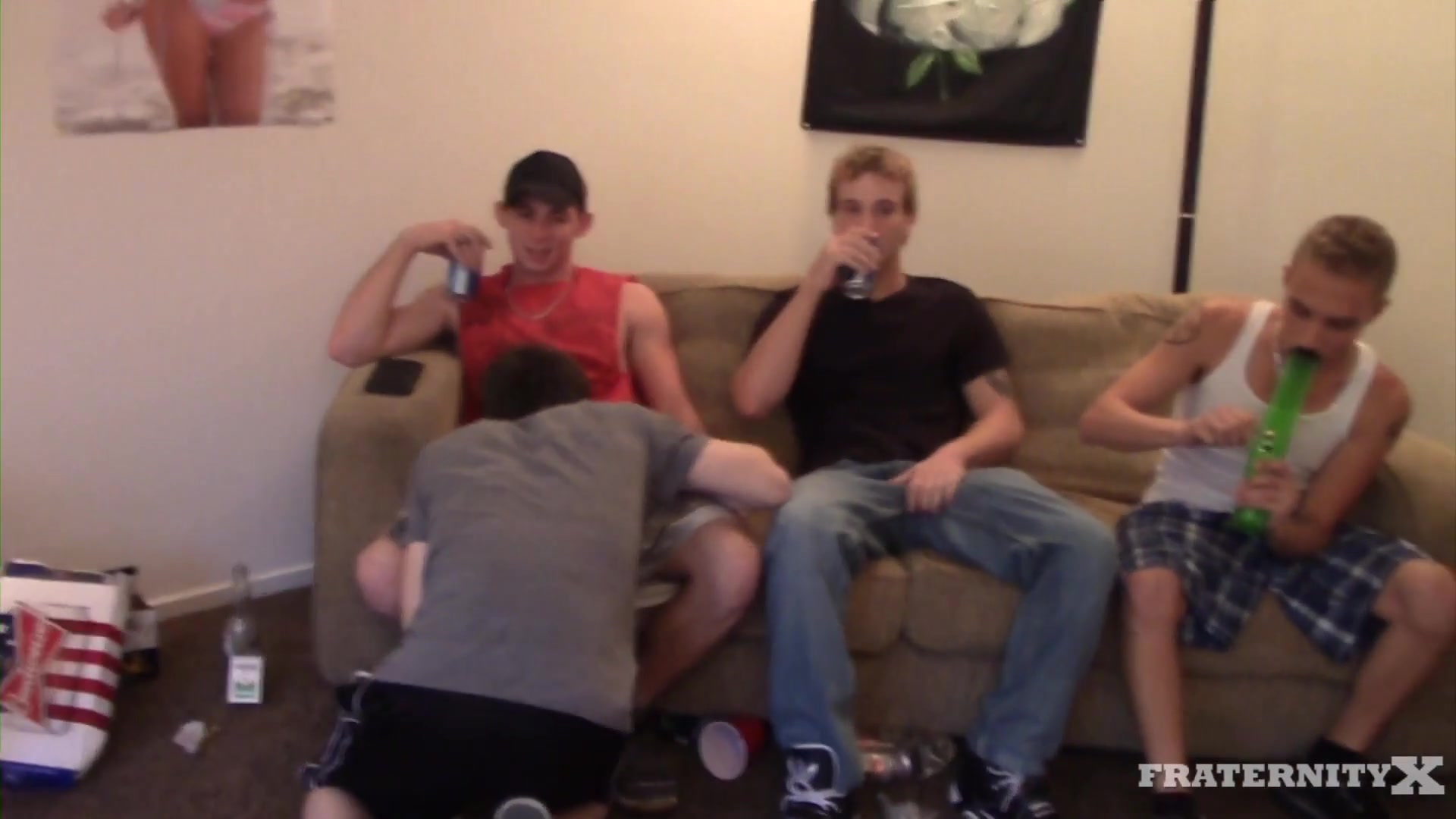 Fraternity X Spit Then Fuck