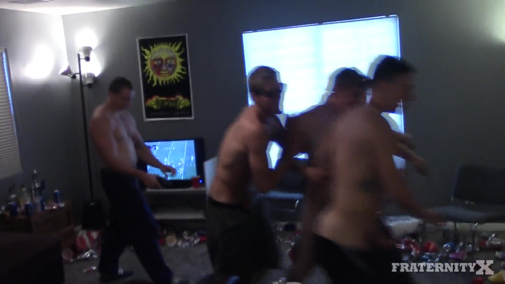 Fraternity X Slobbering Hole Fucked