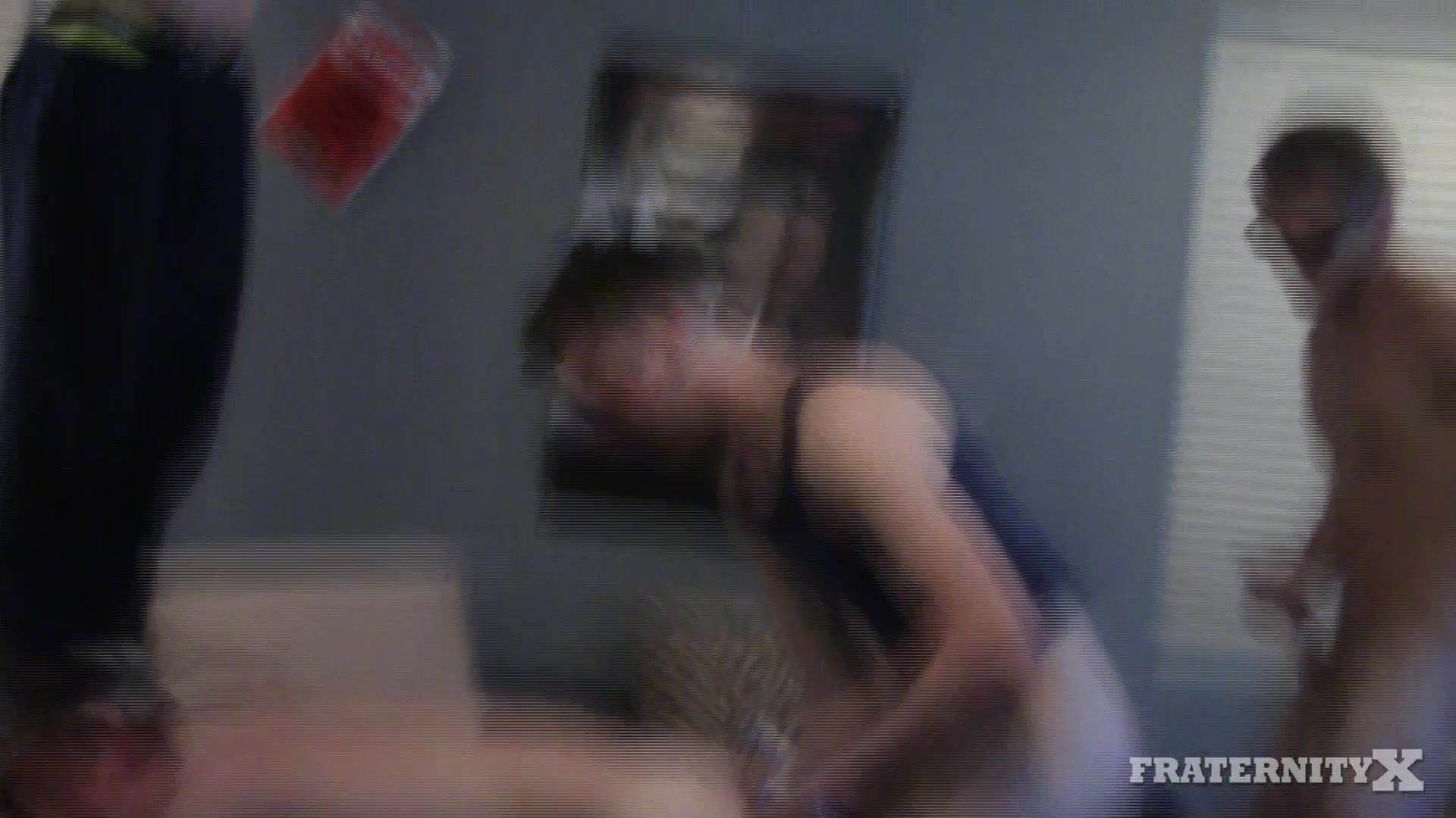 Fraternity X Slobbering Hole Fucked