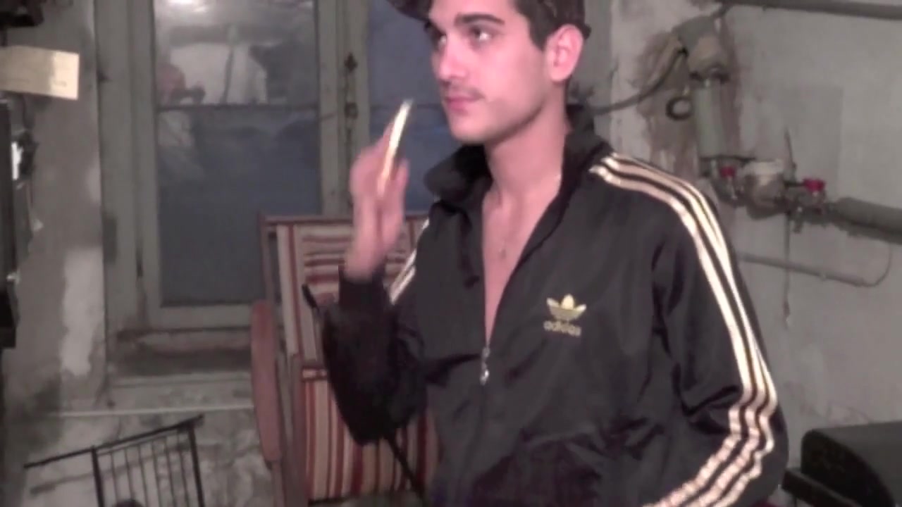 Sexy Romeo fucked by Step daddy boy in the discreet basement - CrunchBoy