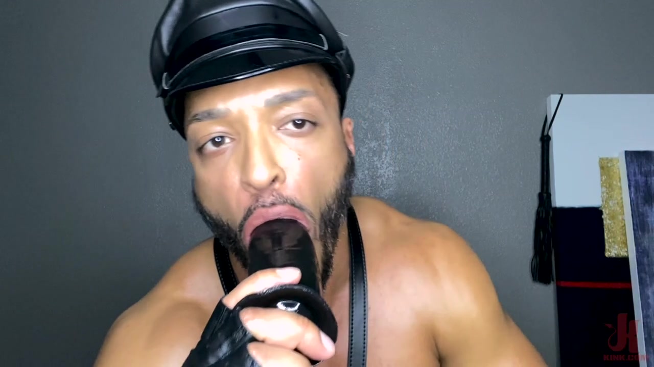 Dillon Diaz: Uses Leather Gloves To Stretch His Hole And Milk His Cock - KinkMen