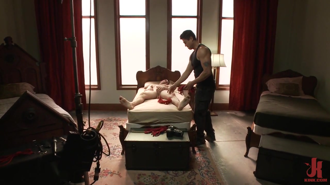 Tyler Alexander: Boy Next Door Stud Tormented And Edged In Bondage - KinkMen