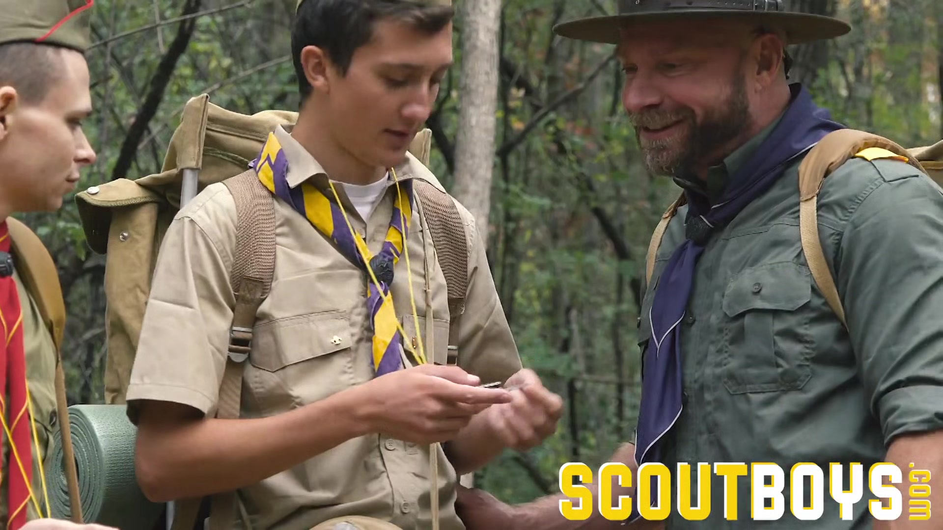 ScoutBoys Young twinks caught by older man then fucked