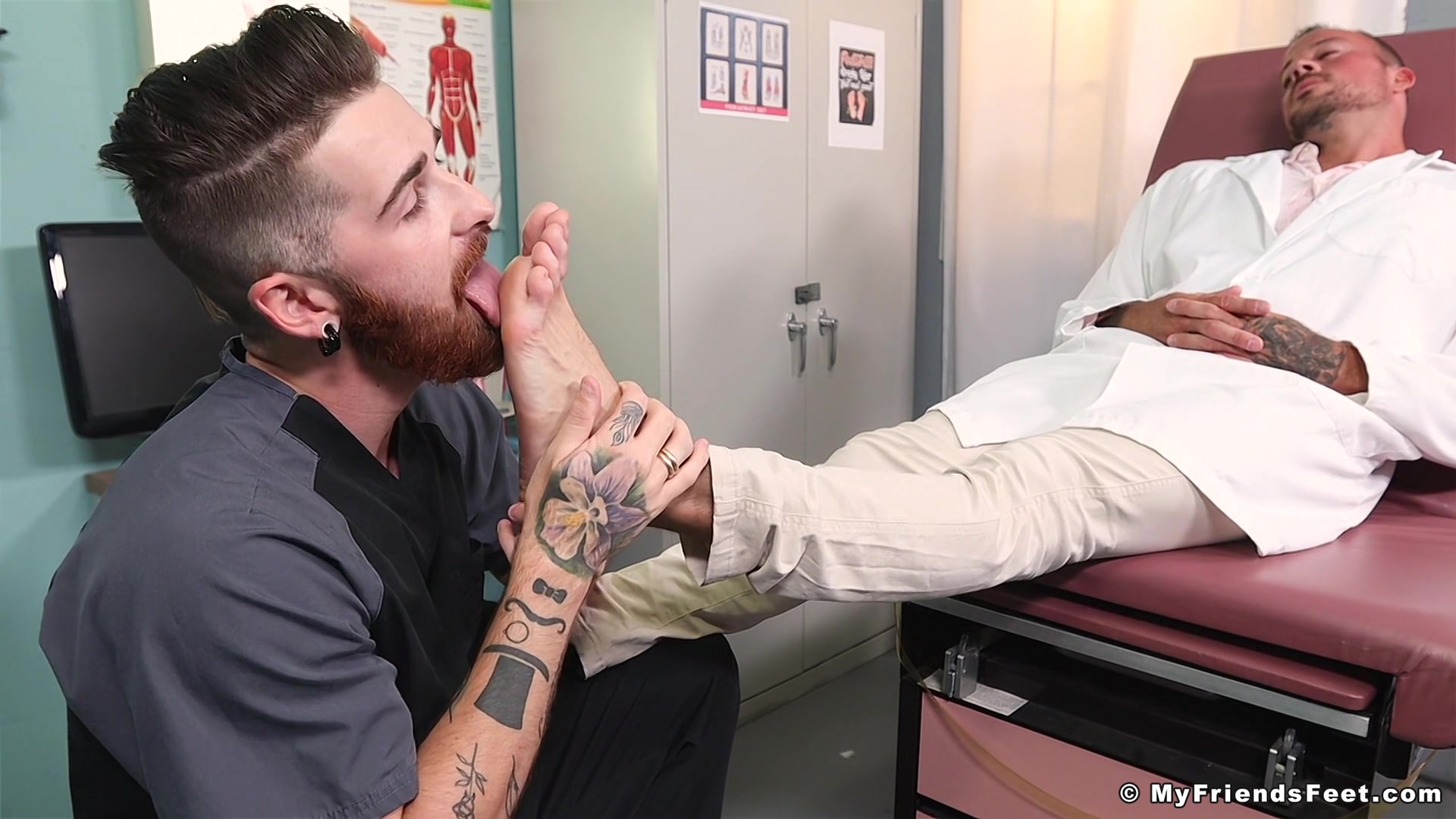Dr. Sean Duran Foot Worshiped - Sean