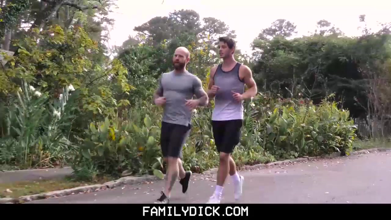 Step father Step son Workout - FamilyDick