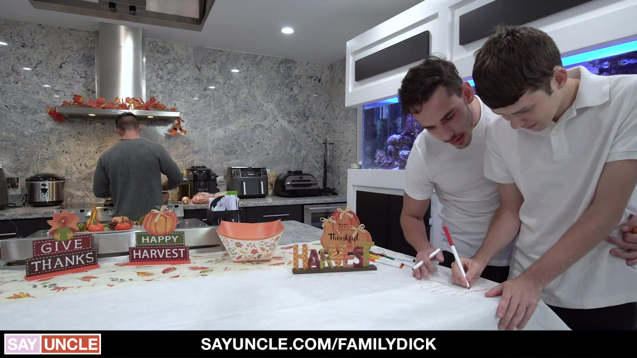 FamilyDick - Young Twink Bonds With New Step Dads Cock