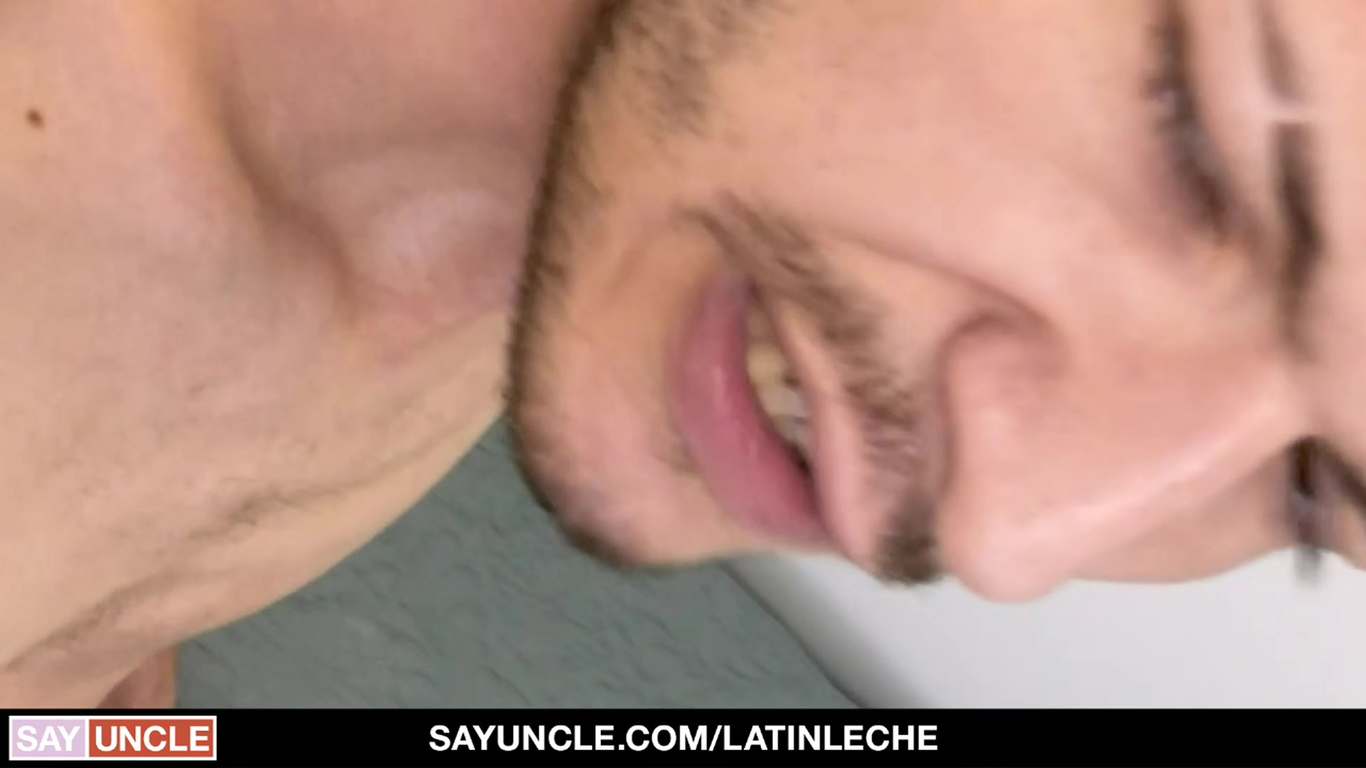 LatinLeche - Tatted Latino Cutie Sucks off Strangers Cock