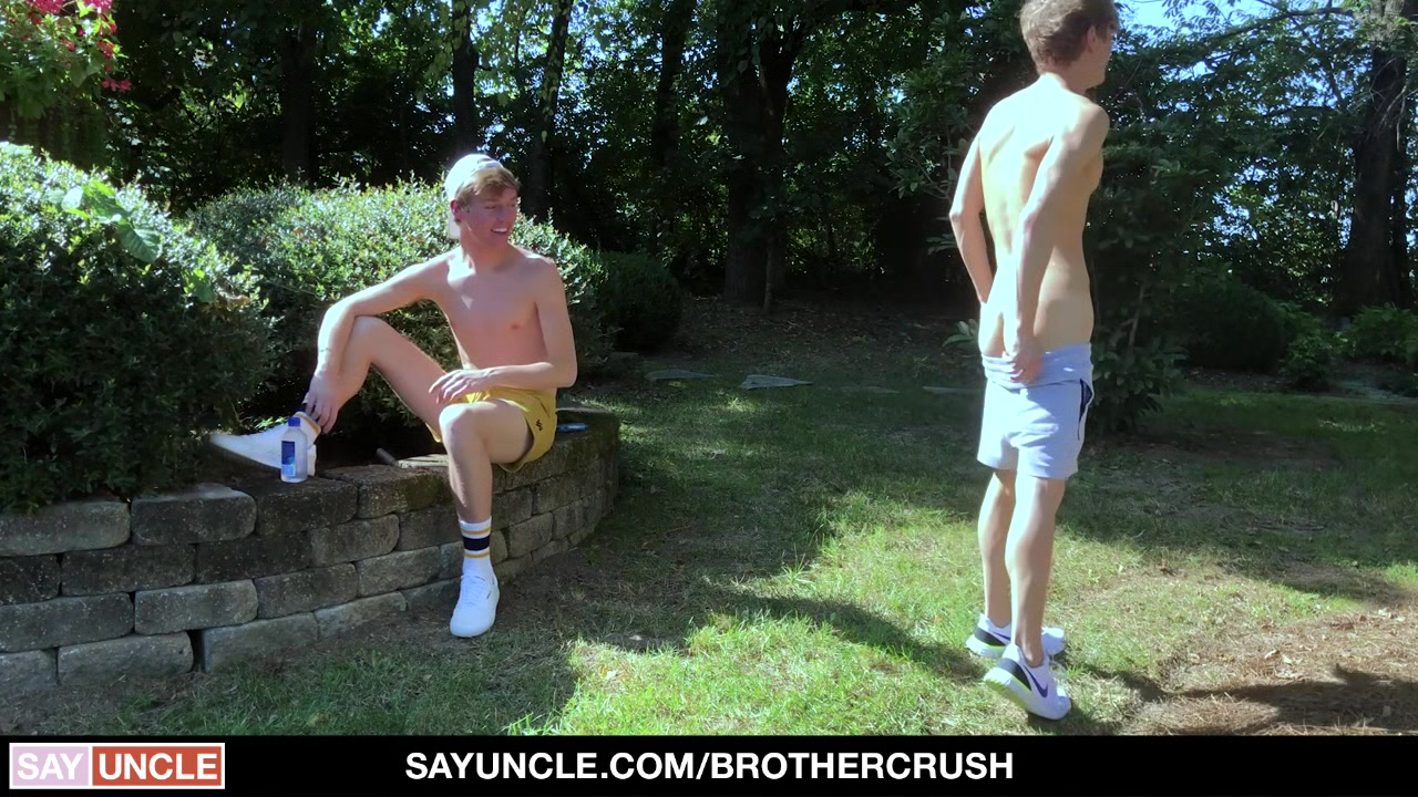 BrotherCrush - Gardener Stepbros Gets Fucked Hard