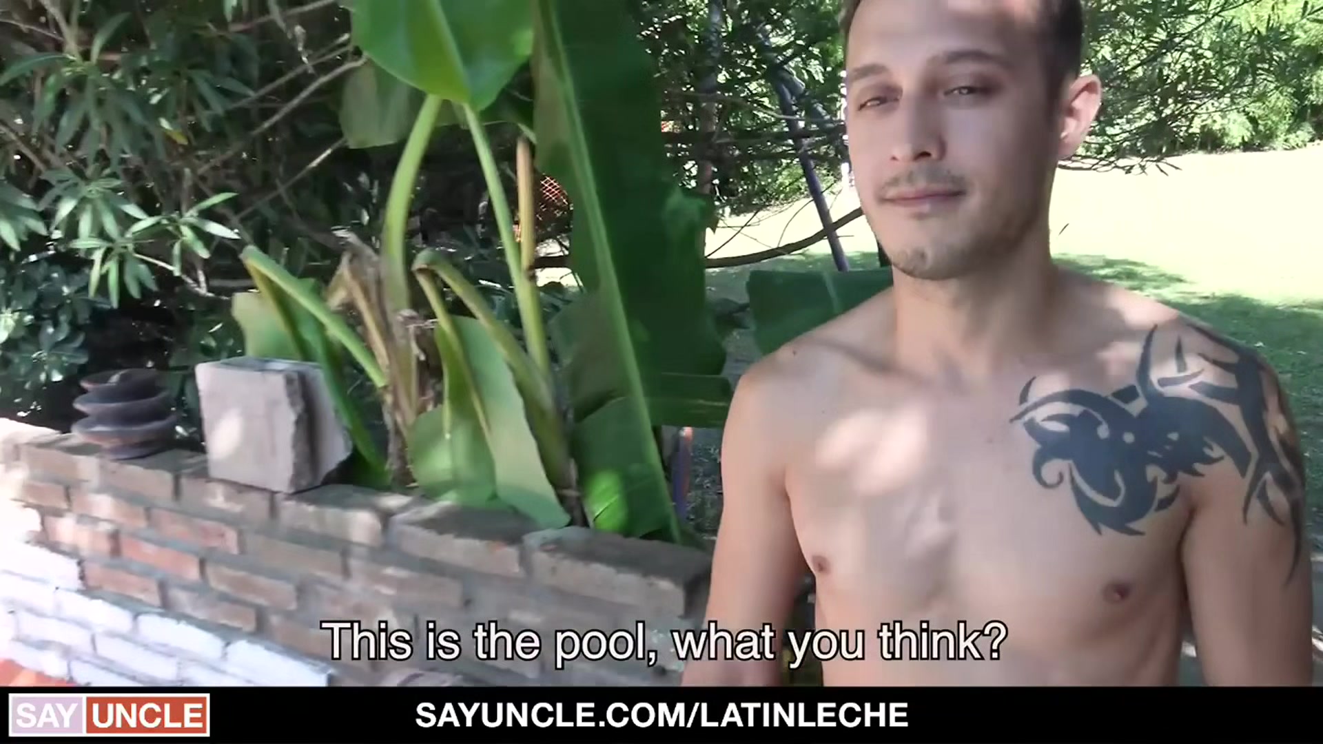 LatinLeche - Two Latin Boys Having Poolside Sex