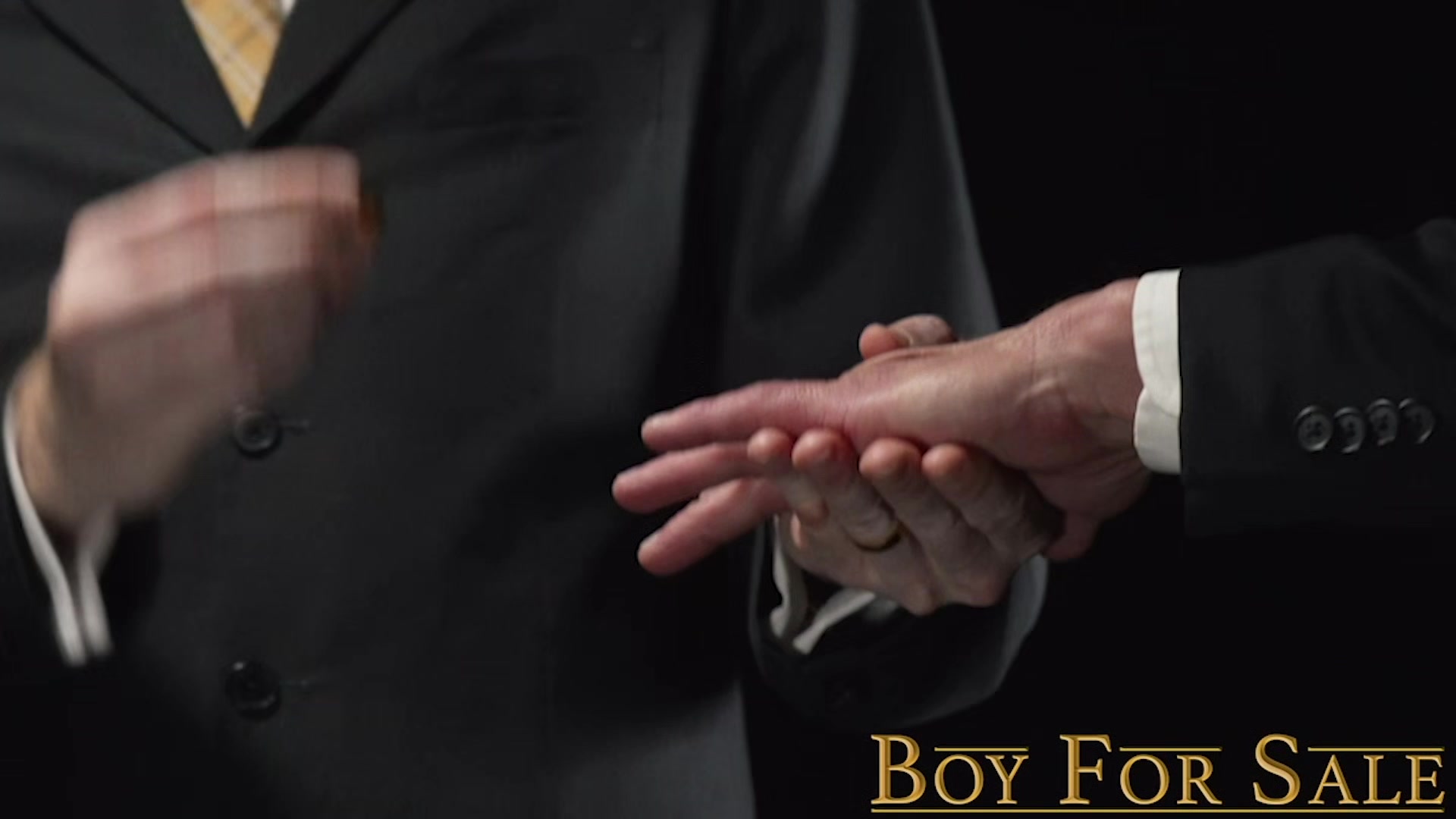 BoyForSale - Twink sub bent over and pounded by muscular owner