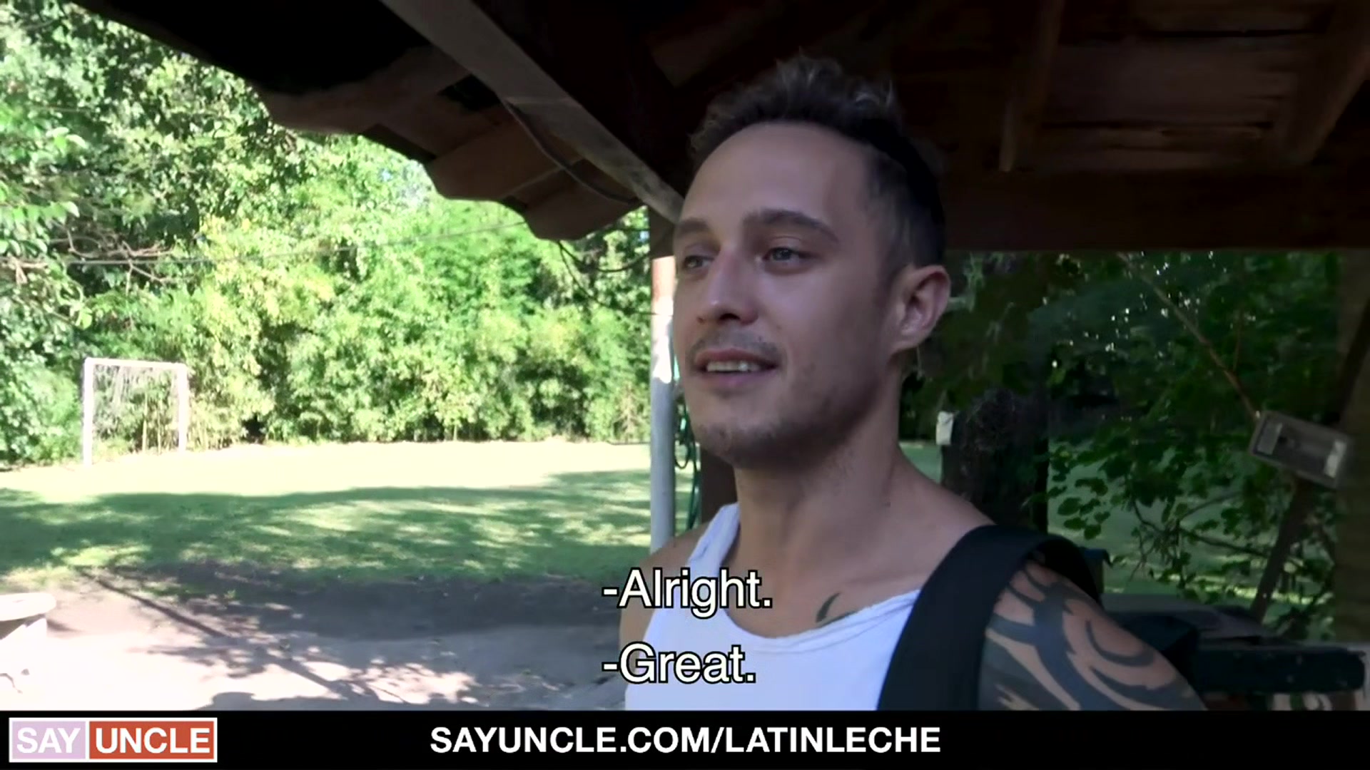 LatinLeche - Tattooed Latinos Fucking Each Other In The Park