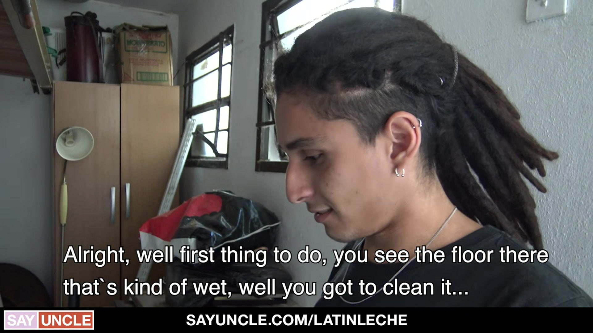 LatinLeche - Latino Sucking And Fucking Boss Cock For Extra Money