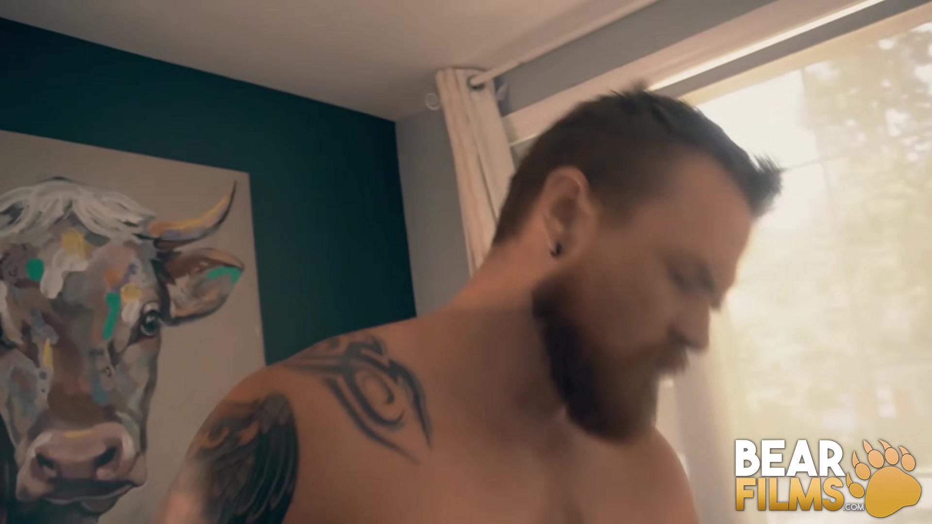 BEARFILMS Inked Kitten Bear Rimmed and Pounded By Step daddy