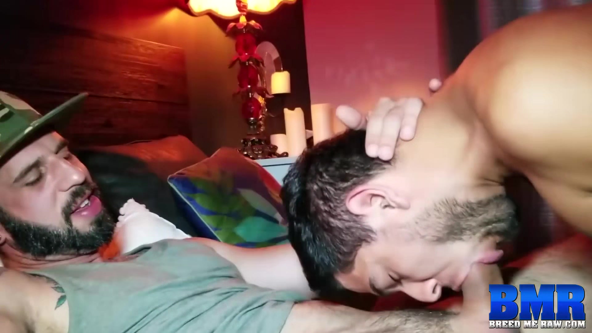 BREEDMERAW Romeo Davis Throat Fucks Stud Before Bareback