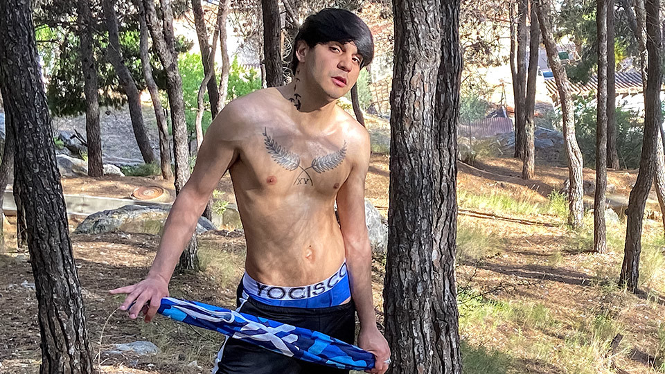 An Outdoor Jack Off With Flecos - Flecos Cayden