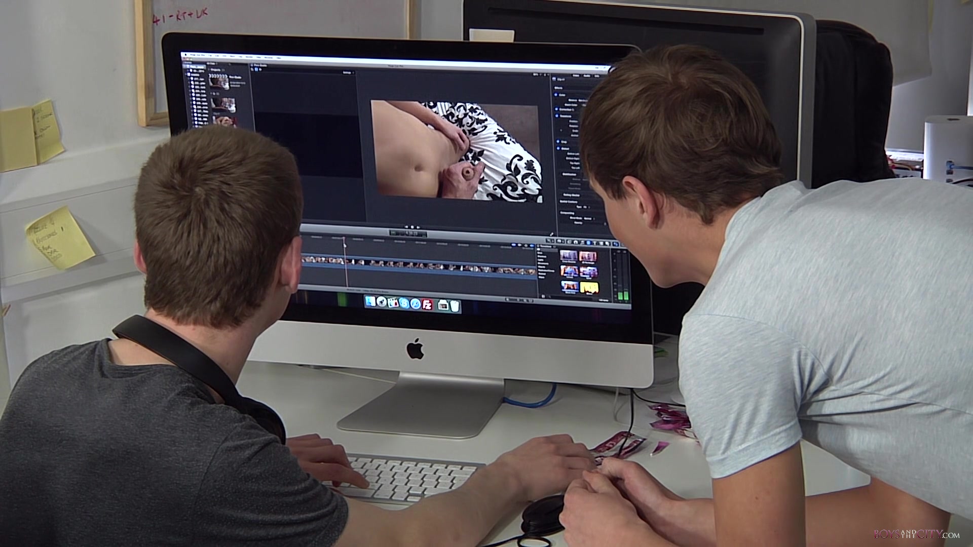 Fucked In The Editing Suite - James Lewis & Casper Ellis