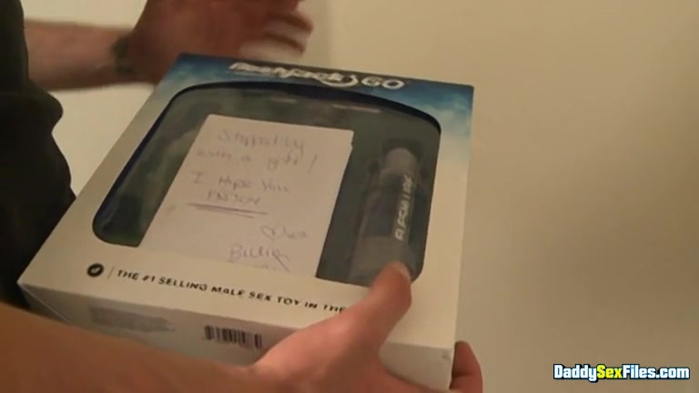 Filling Up A New Fleshlight - Eric Austyn